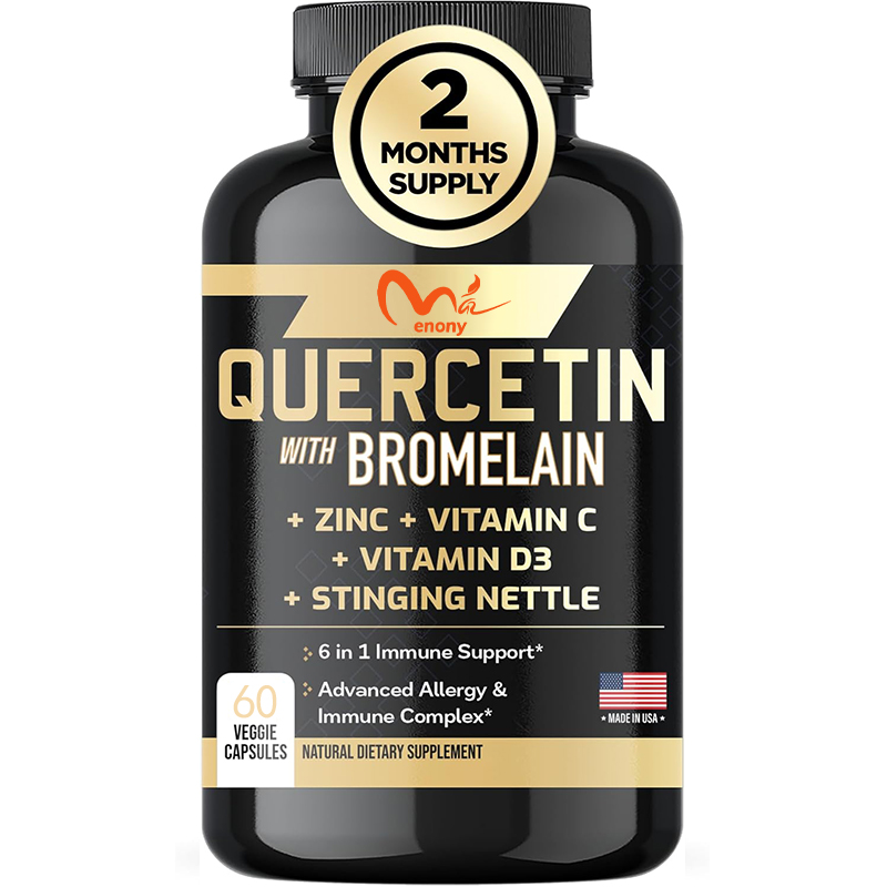Wellness Quercetin - Quercetina con Vitamina C e Zinco,