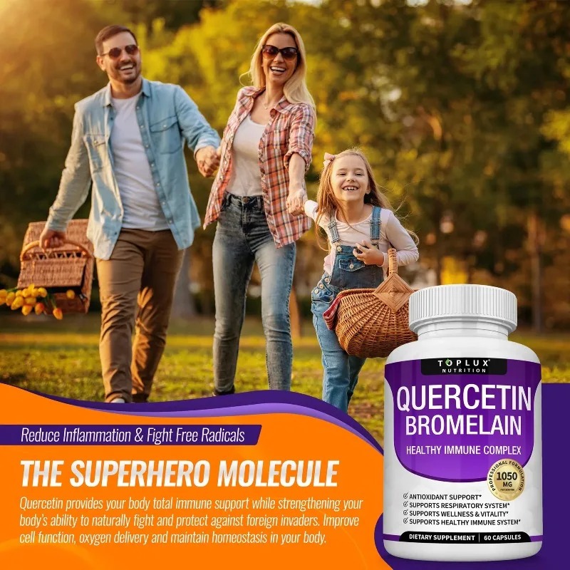 Capsule di Quercetina e Bromel - Wellness Quercetin recensione e prezzo