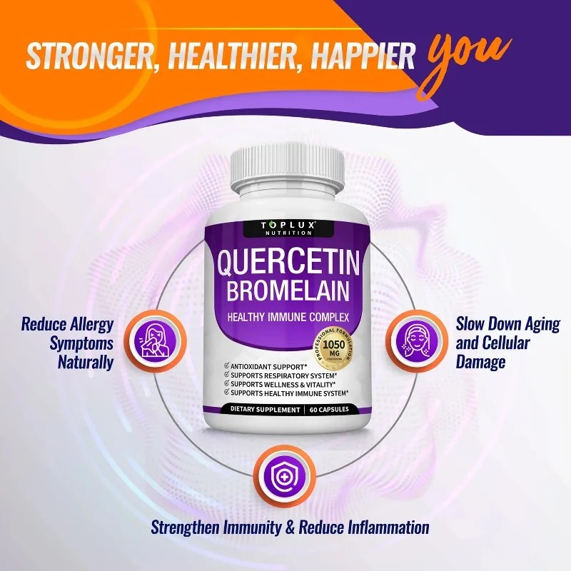 Capsule di Quercetina e Bromel - Wellness Quercetin recensione e prezzo