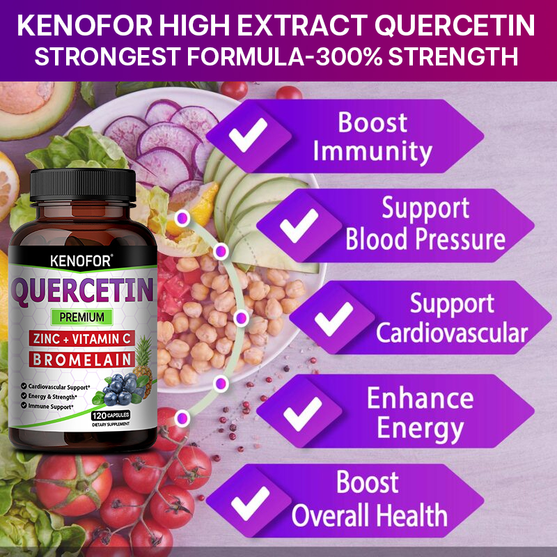 Capsule di Quercetina con Brom - Wellness Quercetin recensione e prezzo