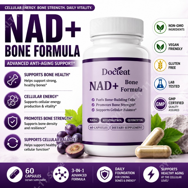 Capsule Docteat NAD+ con Resve - Wellness Quercetin recensione e prezzo